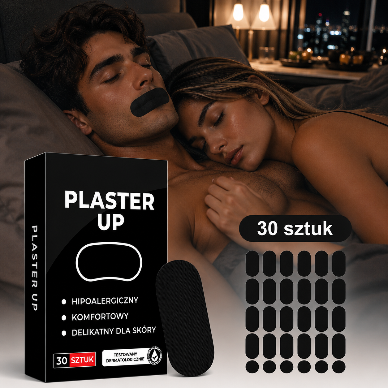 Plasterup™ Premium – Zaawansowane Plastry Mikroporowe na Usta